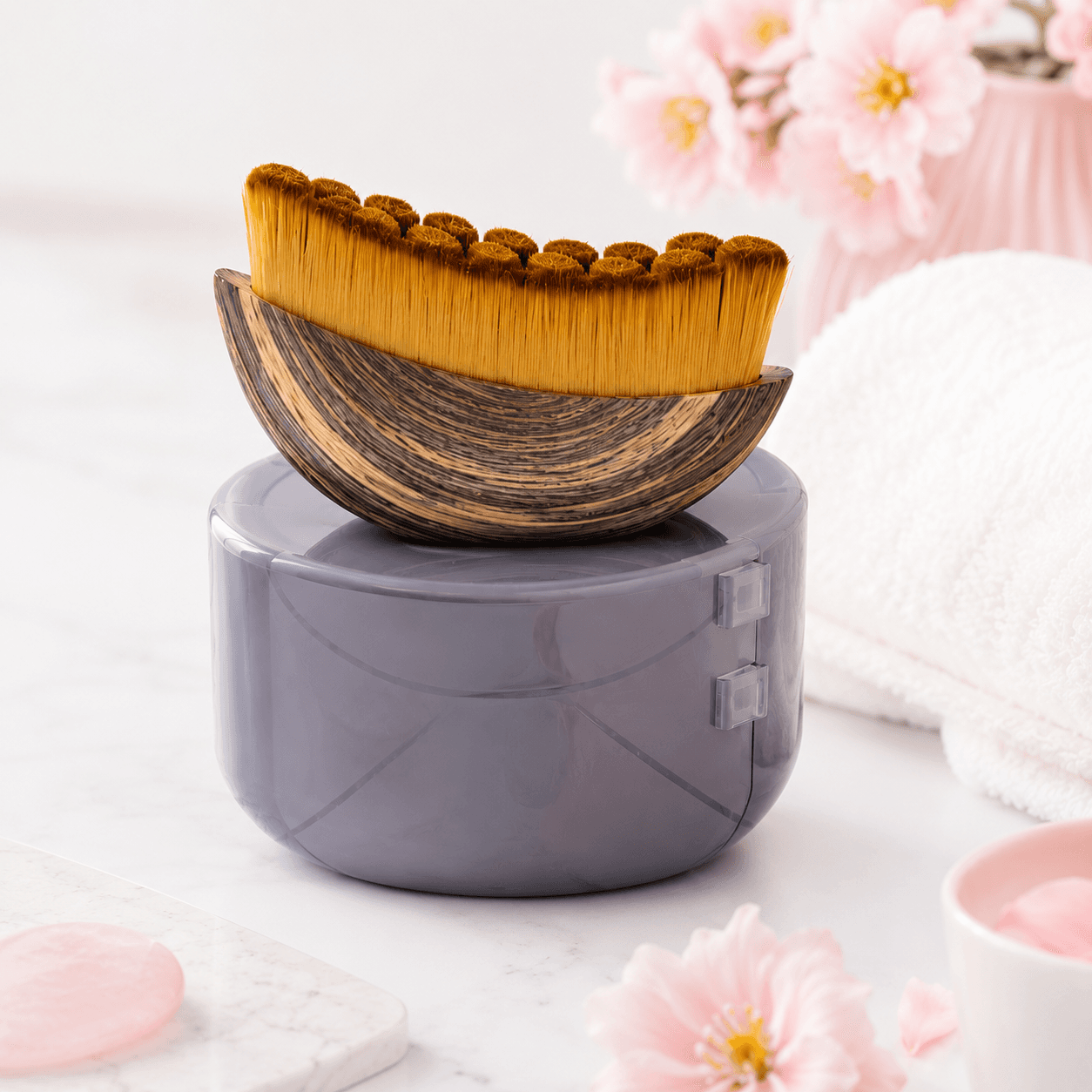 FaceGlow™ – szczotka do masażu twarzy + etui